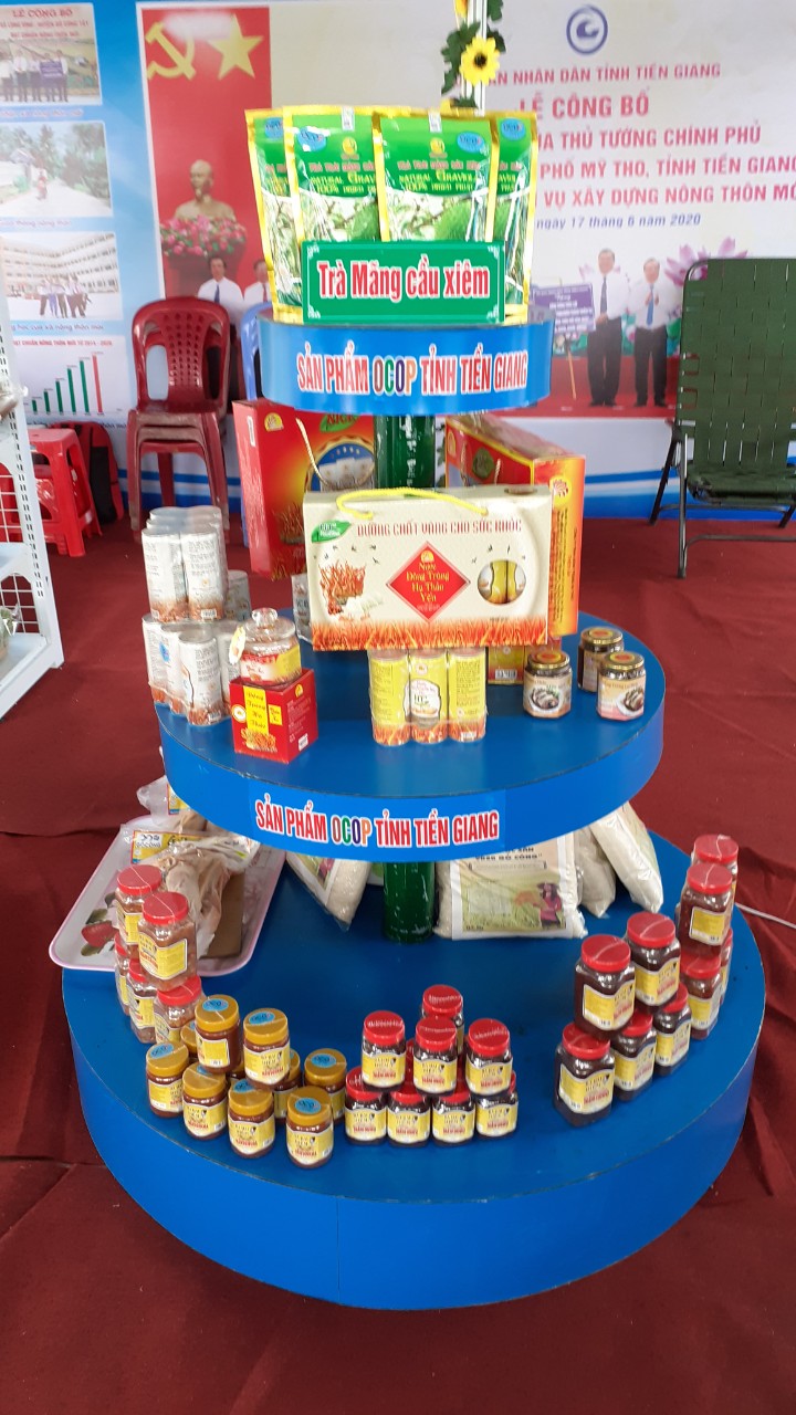 Tiền Giang: Thêm 6 sản phẩm được chứng nhận OCOP